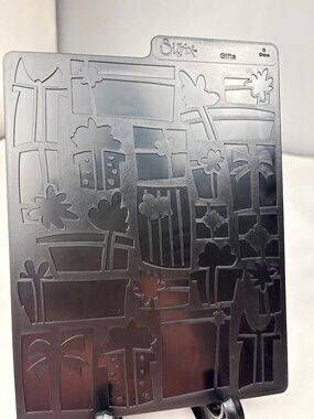 Sizzix Embossing Plate Gifts & Ornaments 5x7" Crafting Supplies Cards Scrapbooki